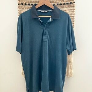 Travis Matthew Men's Blue Polo Shirt